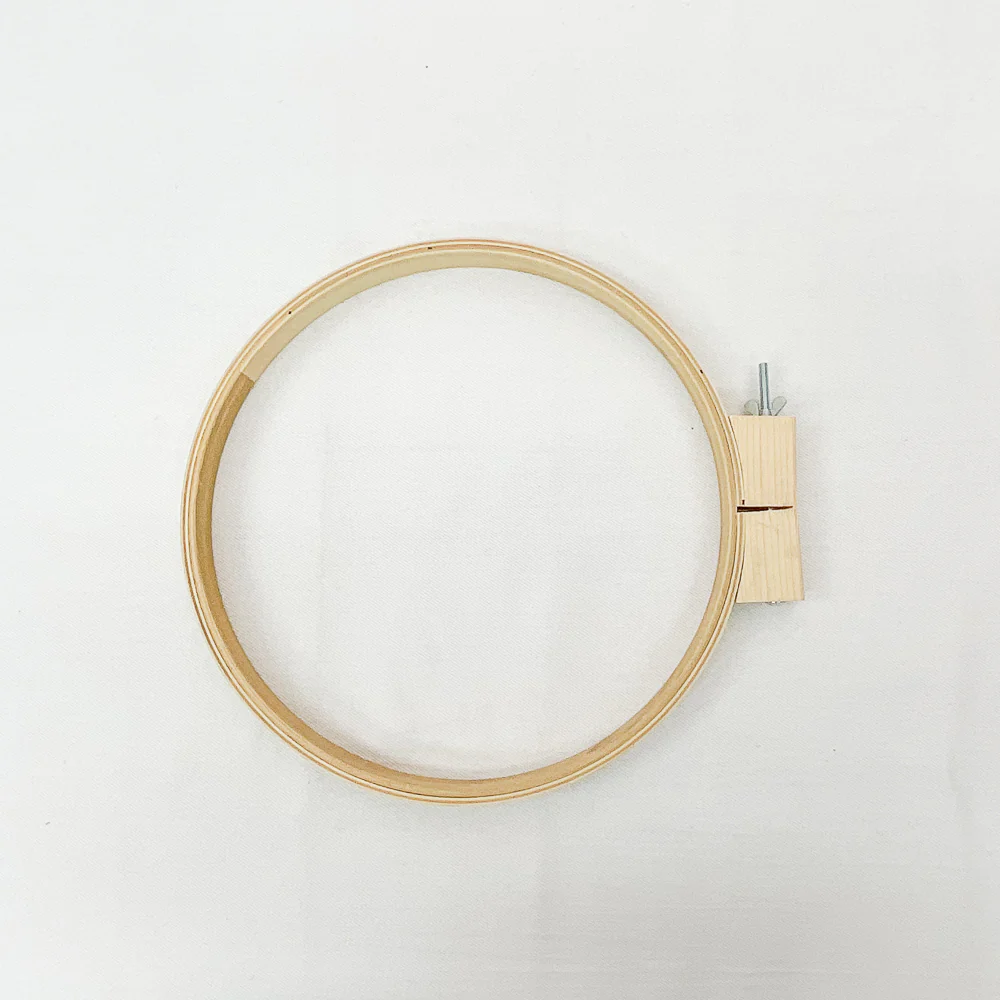 Darice Quilting-Slow Mindful Stitching-Embroidery Hoop 10" Wood Round 1 pc - Image 4