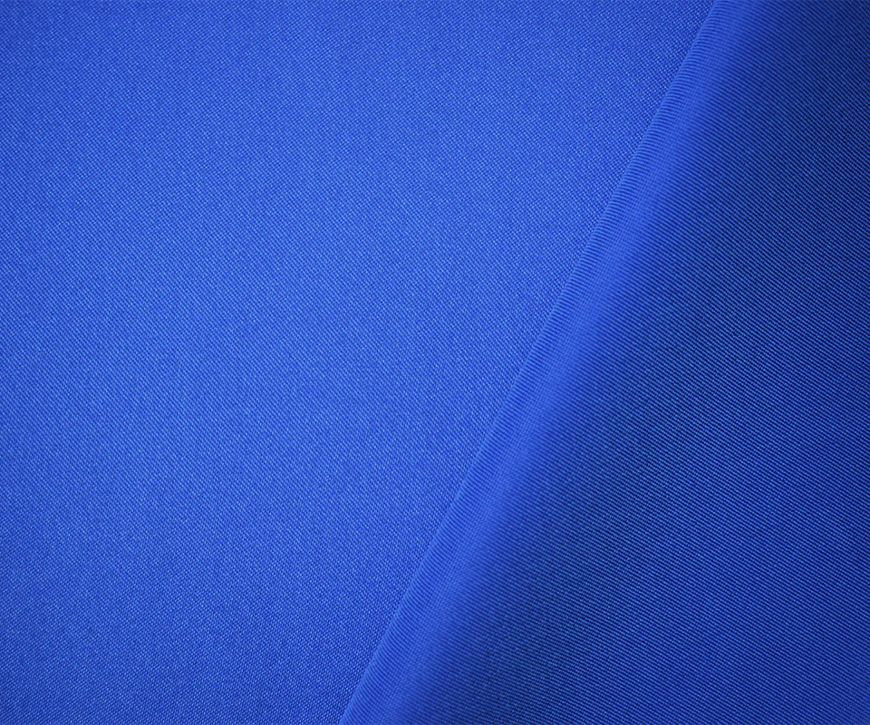 Dark Blue Poly Spandex Stretch Solid Stretch Lamour Woven Fabric - Image 2