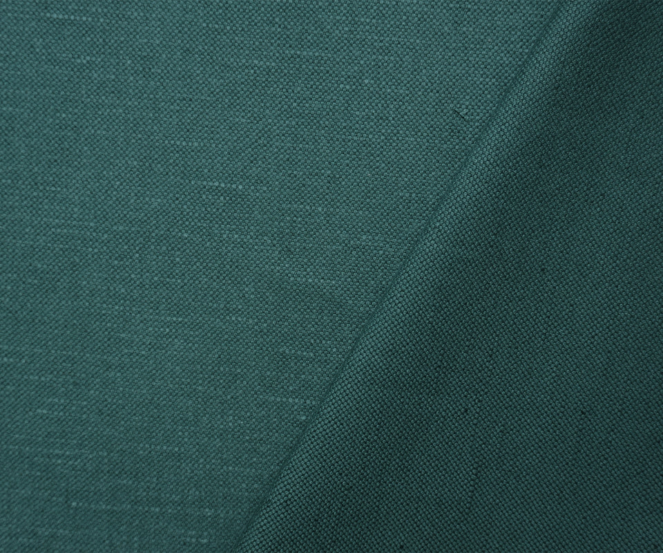Dark Green PKaufmann Cotton-Linen Fulton Canvas Decorating Fabric - Image 2