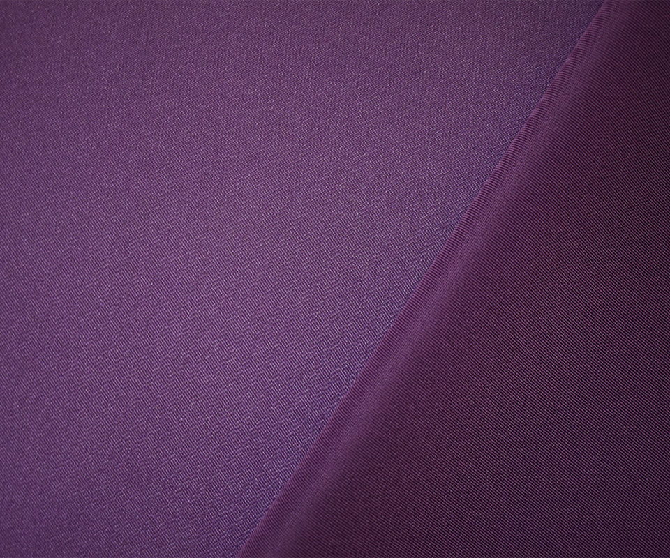 Dark Purple Poly Spandex Solid Stretch Lamour Woven Fabric - Image 2