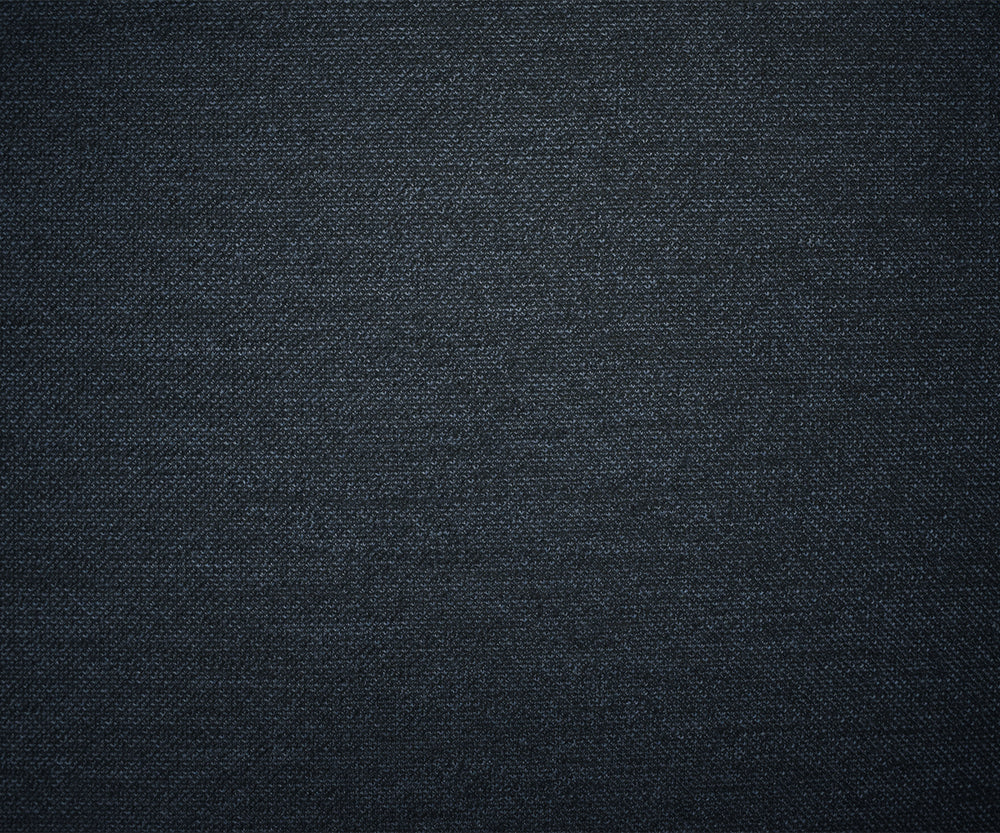 Deep Blue-Black Wool-Poly Stretch Spandex Texture Sweater Knit Fabric - Image 4