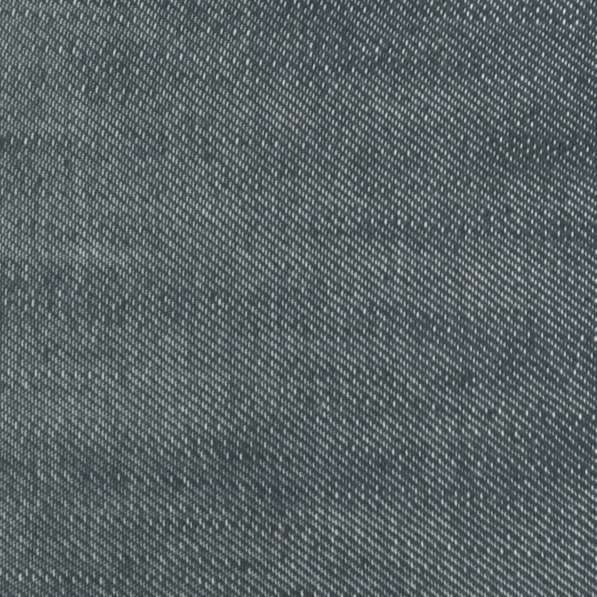 Deep Blue Cotton Japanese Selvedge Slub Denim Fabric - Image 4
