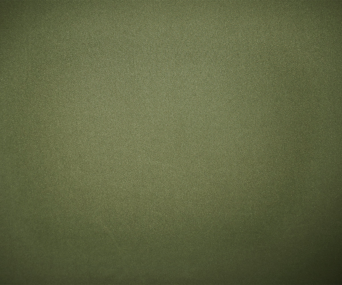 Deep Green Poly Stretch Spandex Lamour Solid Satin Woven Fabric - Image 4