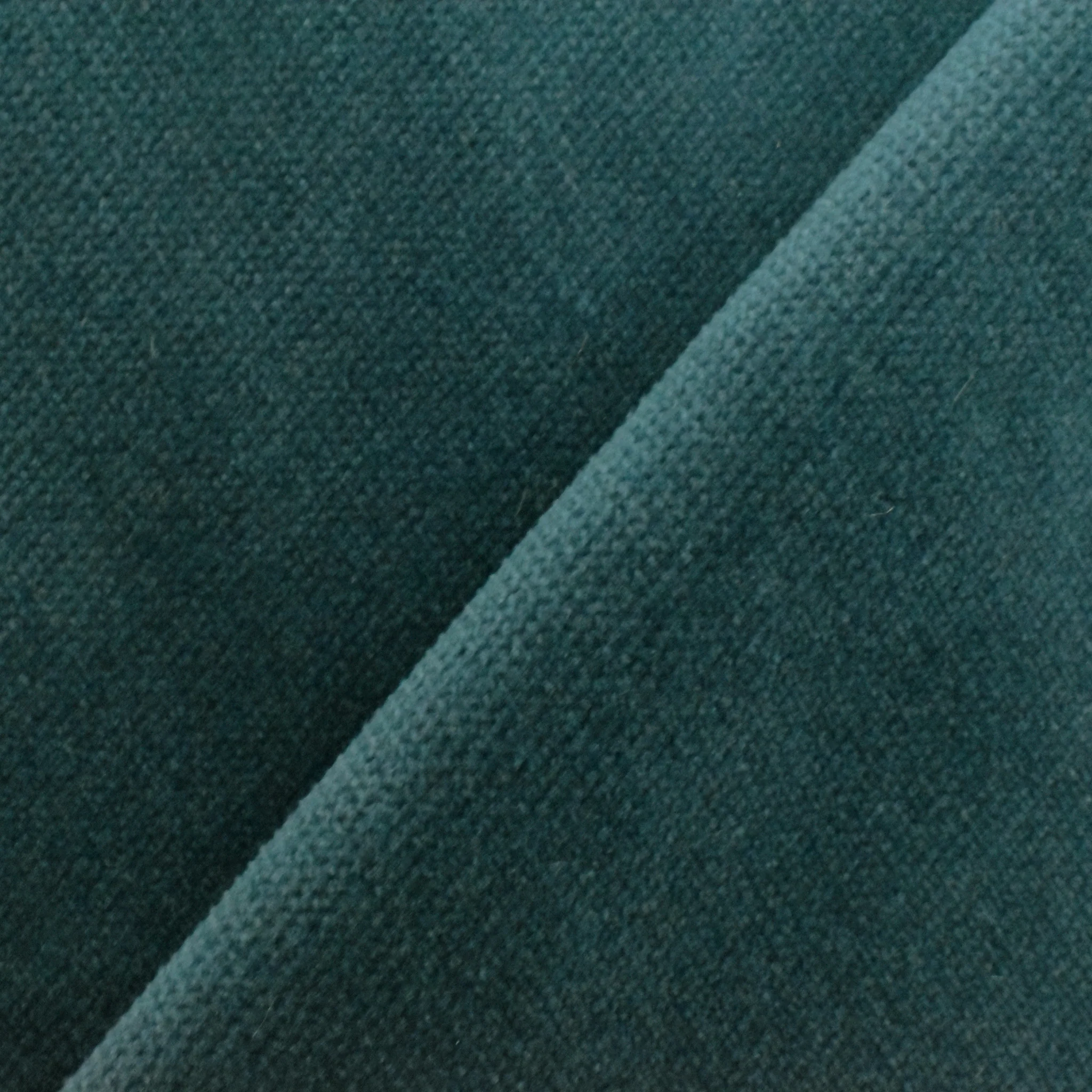 Deep Jasmine Teal Velvet Woven Decorating Fabric - Image 2