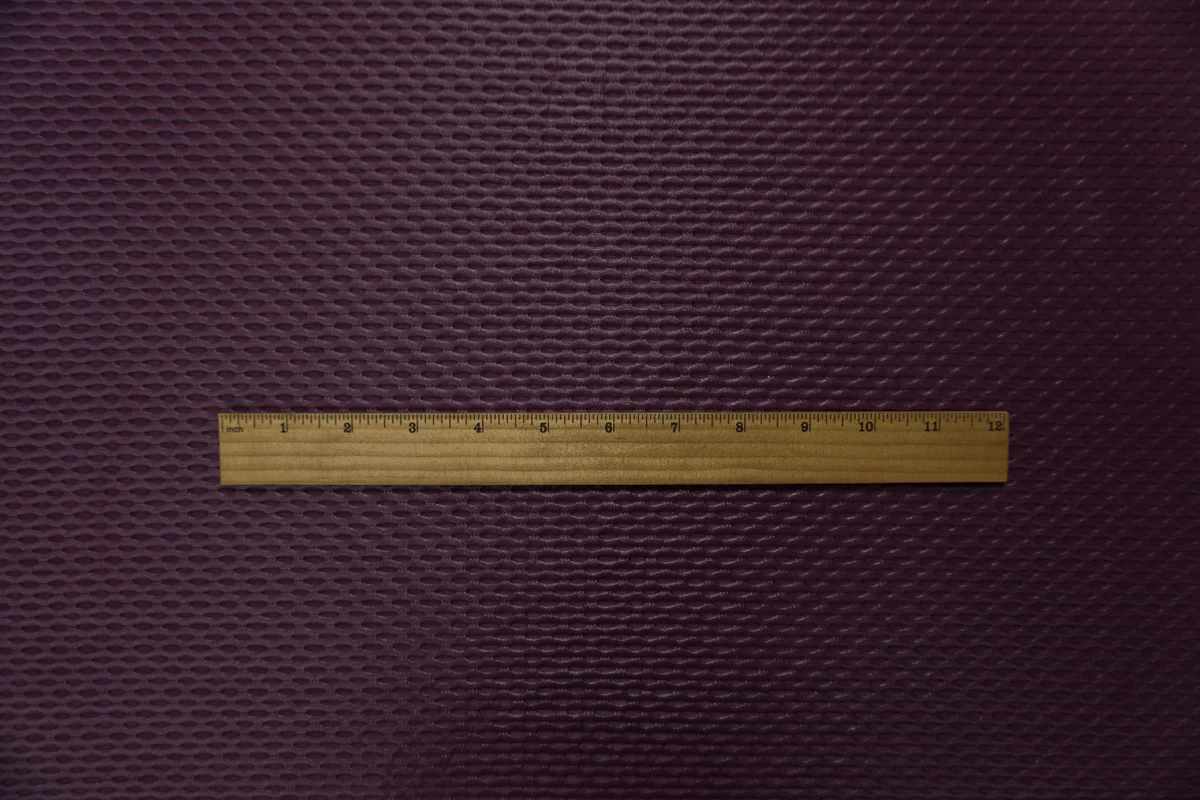 Deep Purple Famous Maker Nylon Spandex 3D Mesh Knit Yoga Fabric - Image 4