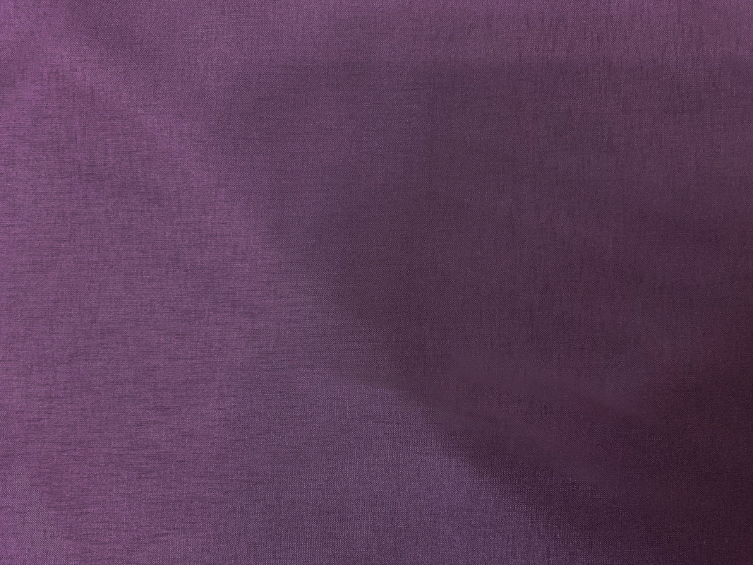 Deep Purple Poly China Silk Solid Lining Woven Fabric - Image 3