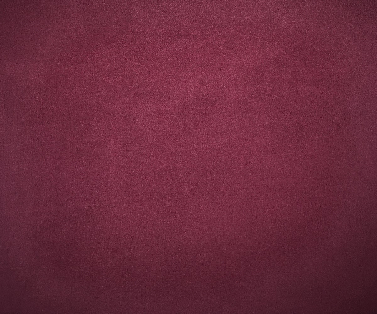Deep Red Stretch Spandex Solid Microsuede Knit Fabric - Image 3