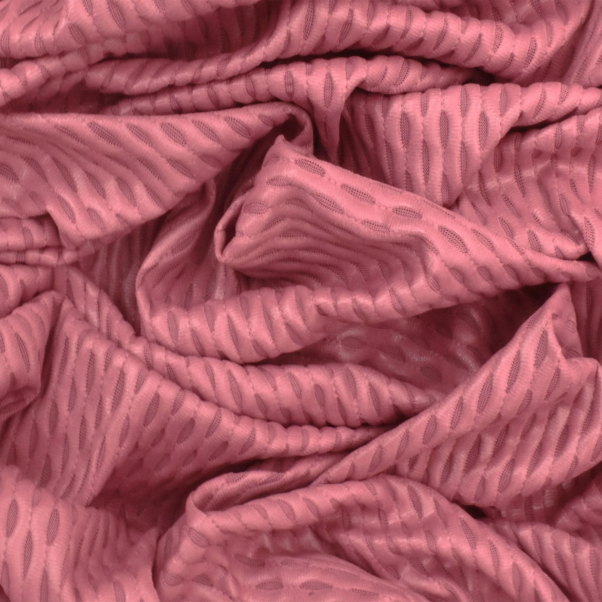 Doll Pink Famous Maker Stretch Mesh Yoga Activewear Fabric - Image 2