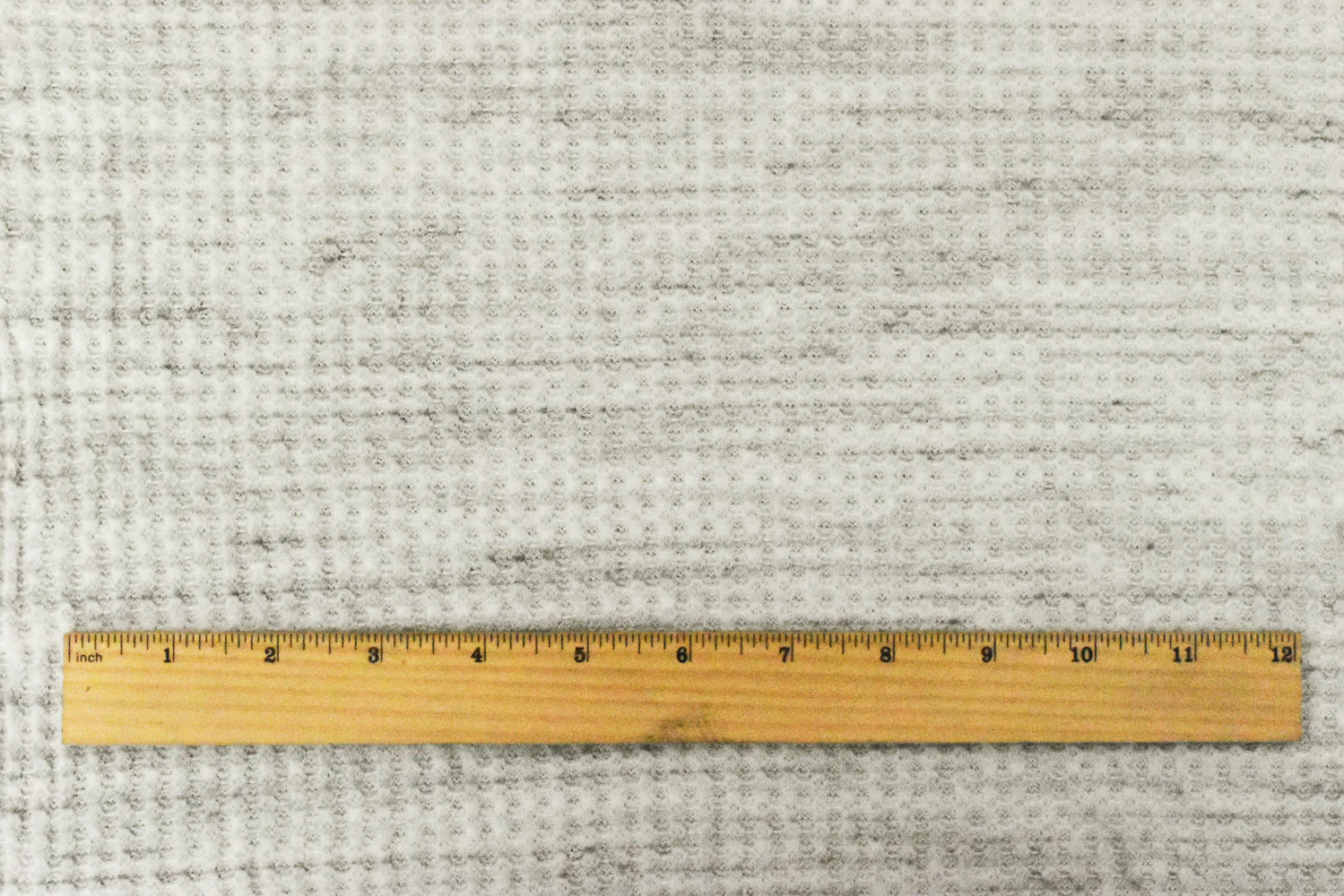 Dusty Ivory-Gray-Black Texture Stretch Poly Thermal Knit Fabric - Image 4
