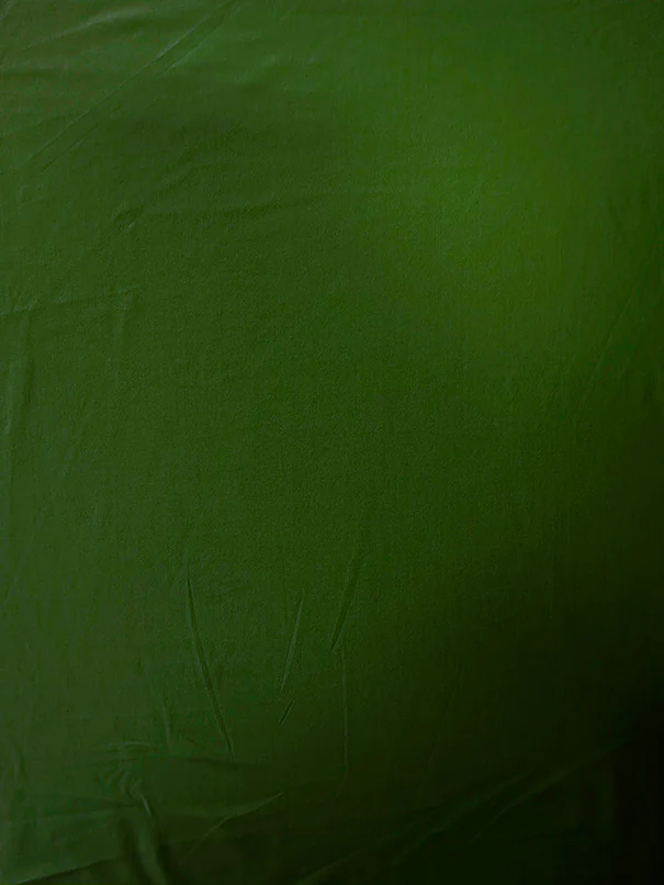 Forest Green Solid ITY Jersey Knit Fabric - Image 2