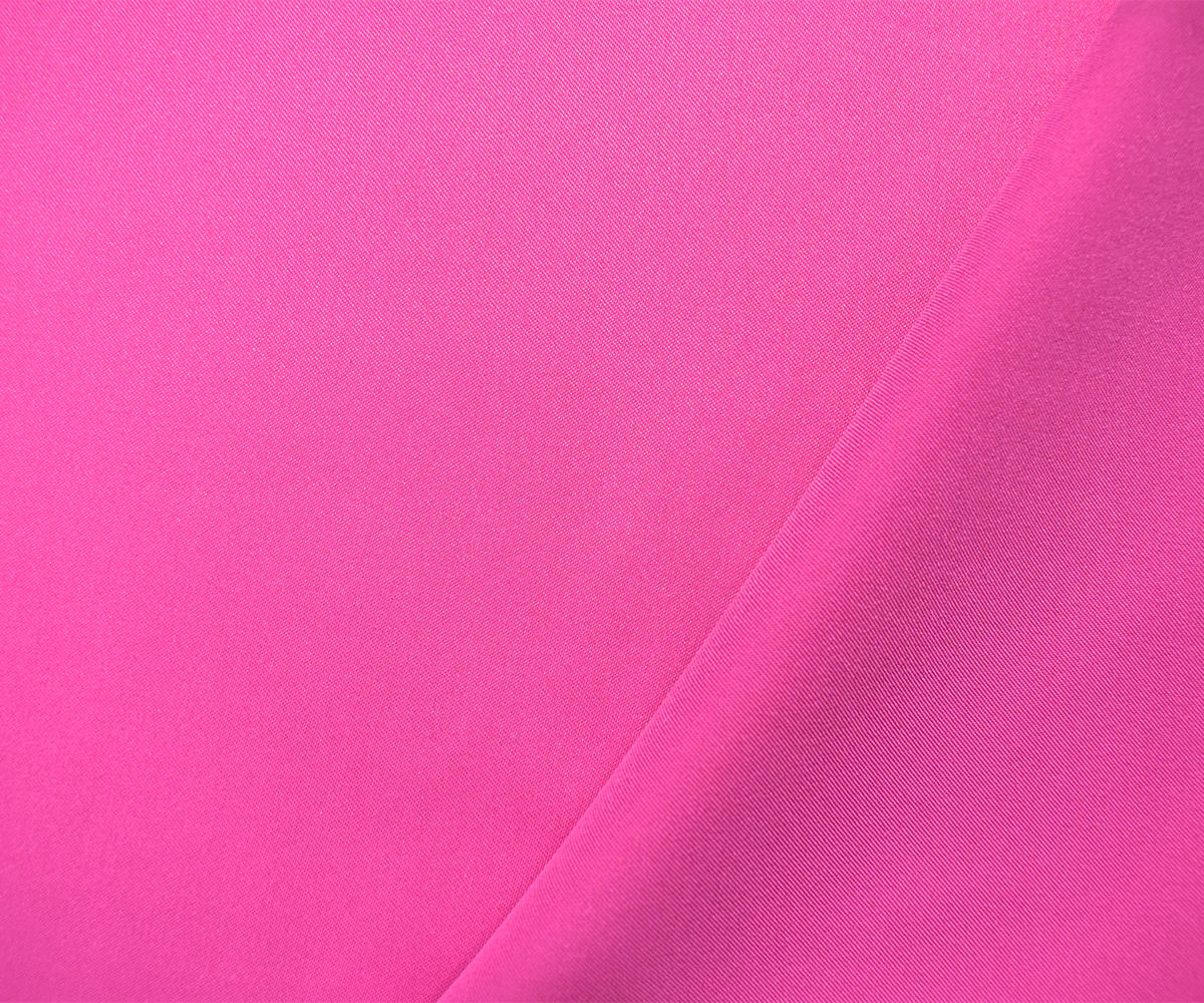 Fuchsia Pink Poly Stretch Spandex Lamour Solid Satin Woven Fabric - Image 2