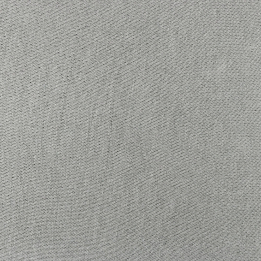 Galaxy Gray Solid Stretch Rayon Jersey Knit Fabric - Image 3