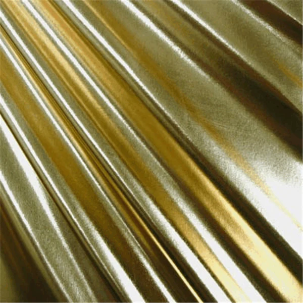 Gold Spandex Bolt Fabric