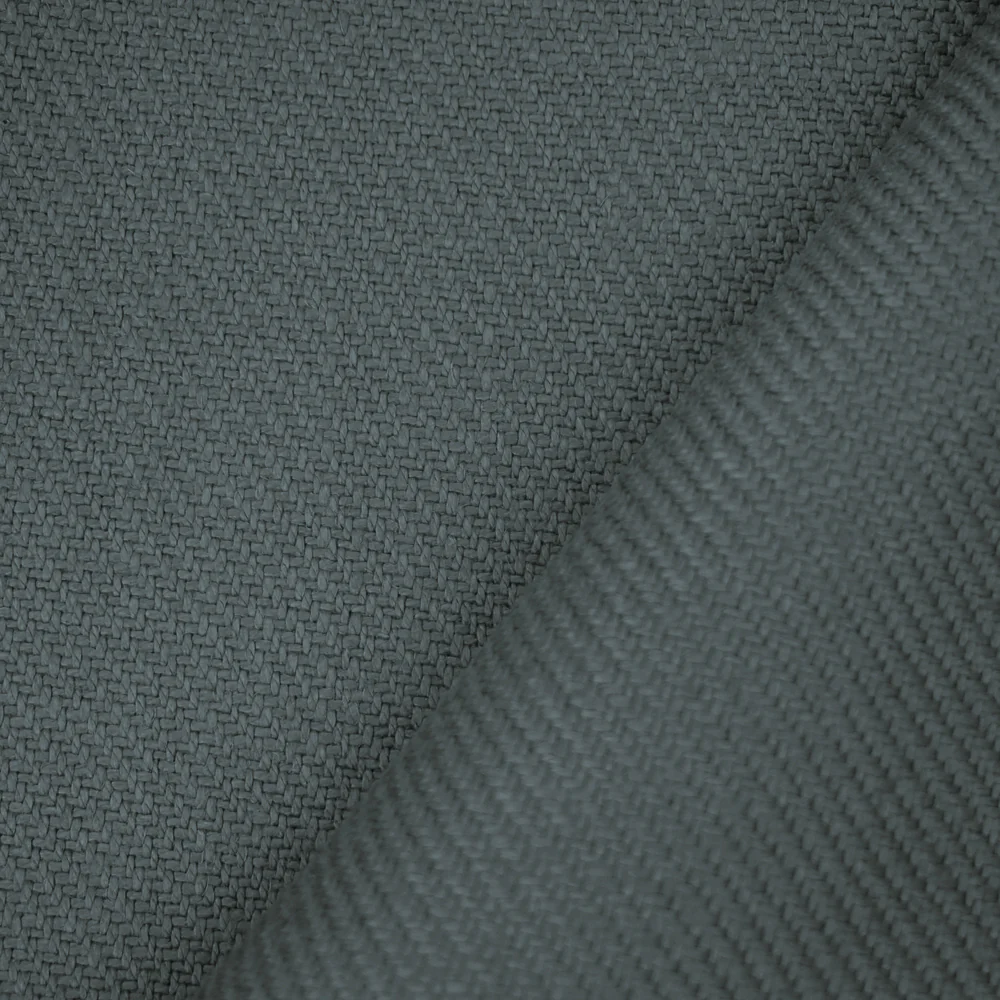 Gray Moygashel Twill Irish Linen Solid Woven Home Decorating Fabric