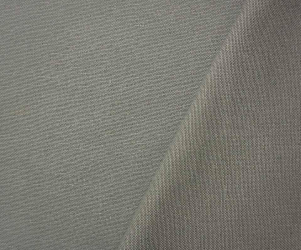 Gray PKaufmann Cotton-Linen Fulton Canvas Decorating Fabric - Image 2