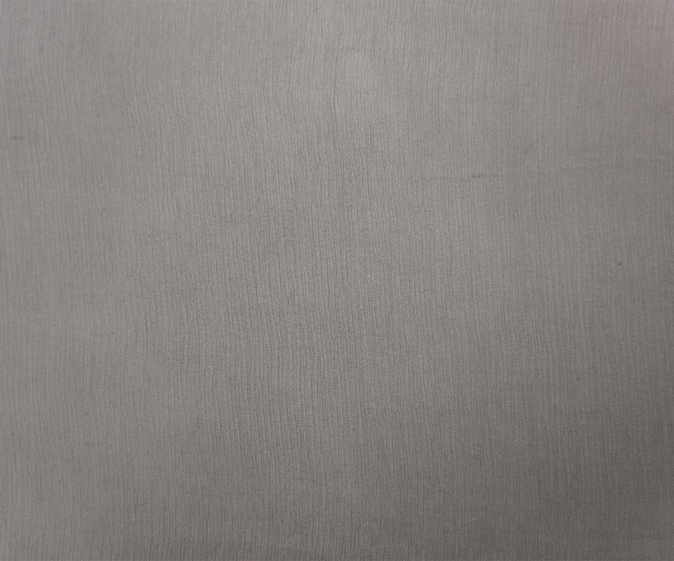 Gray Silk Solid Crinkled Chiffon Woven Fabric - Image 4