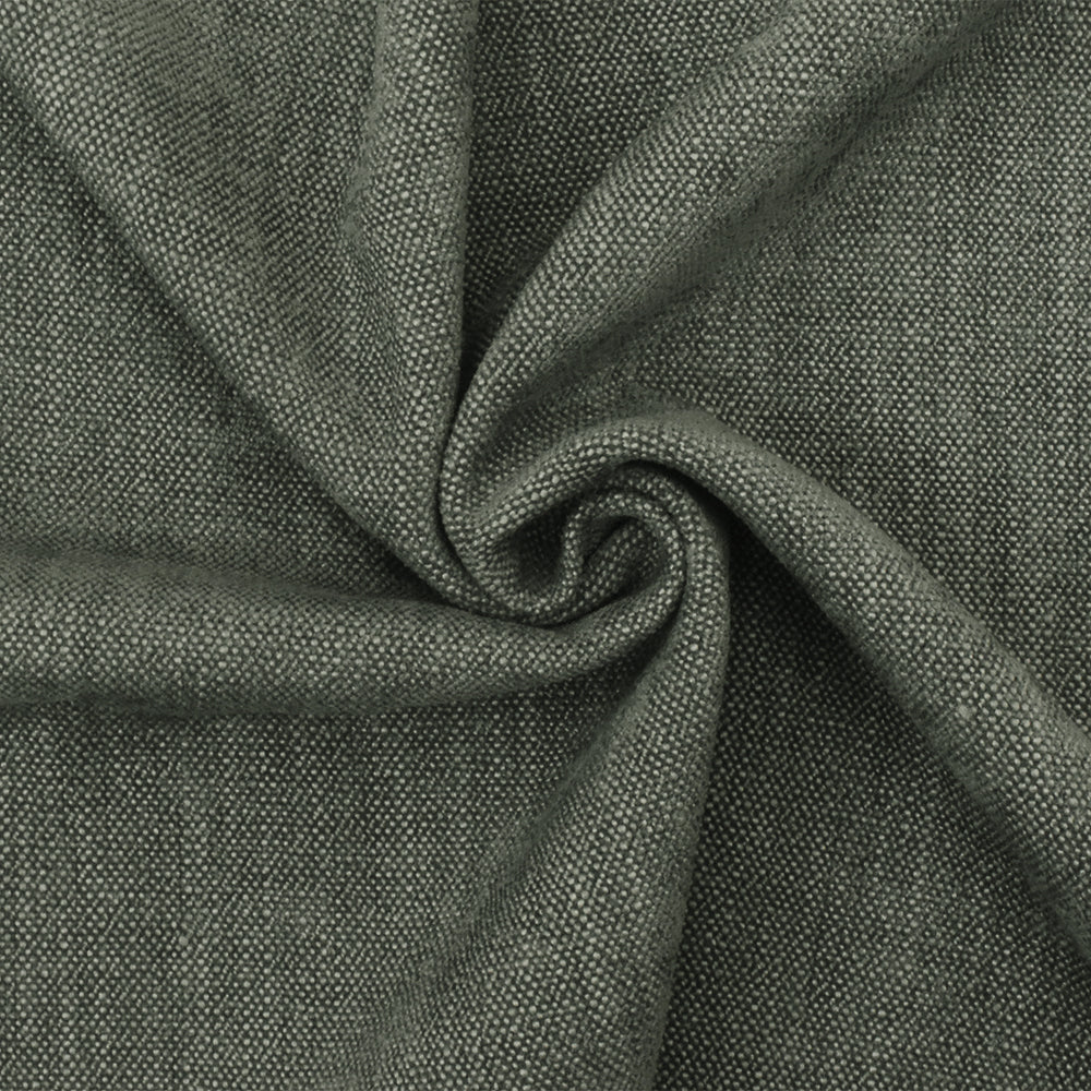 Gray-Silver Texture Poly Cotton Chenille Woven Home Decorating Fabric
