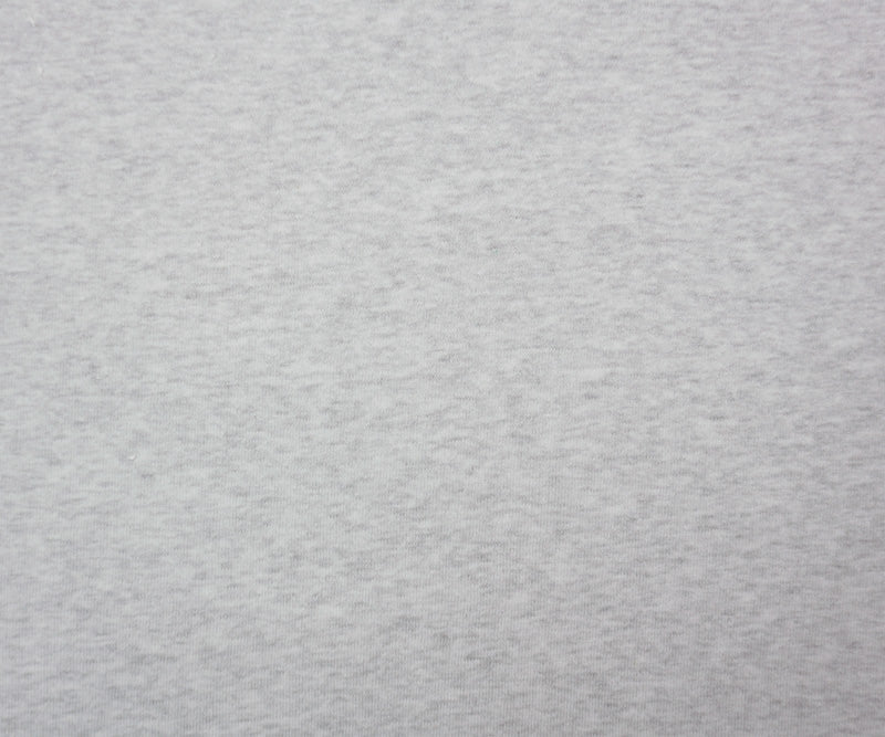 Gray-White 15 oz. Cotton Heavy Sweatshirt Fleece Knit Fabric - Image 4