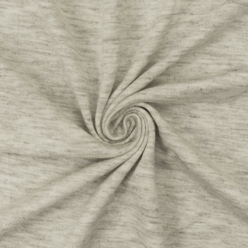 Gray-White Texture Stretch Spandex Rayon Modal Jersey Knit Fabric