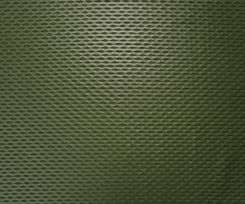 Green Famous Maker Nylon Spandex 3D Mesh Knit Yoga Fabric - Image 3