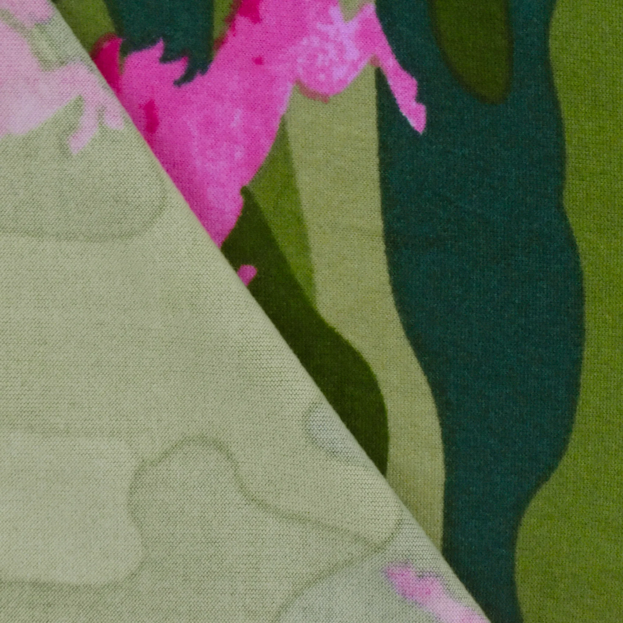 Green-Multi Unicorn Camo Printed Stretch Double Brushed Jersey Knit Fabric - Image 3