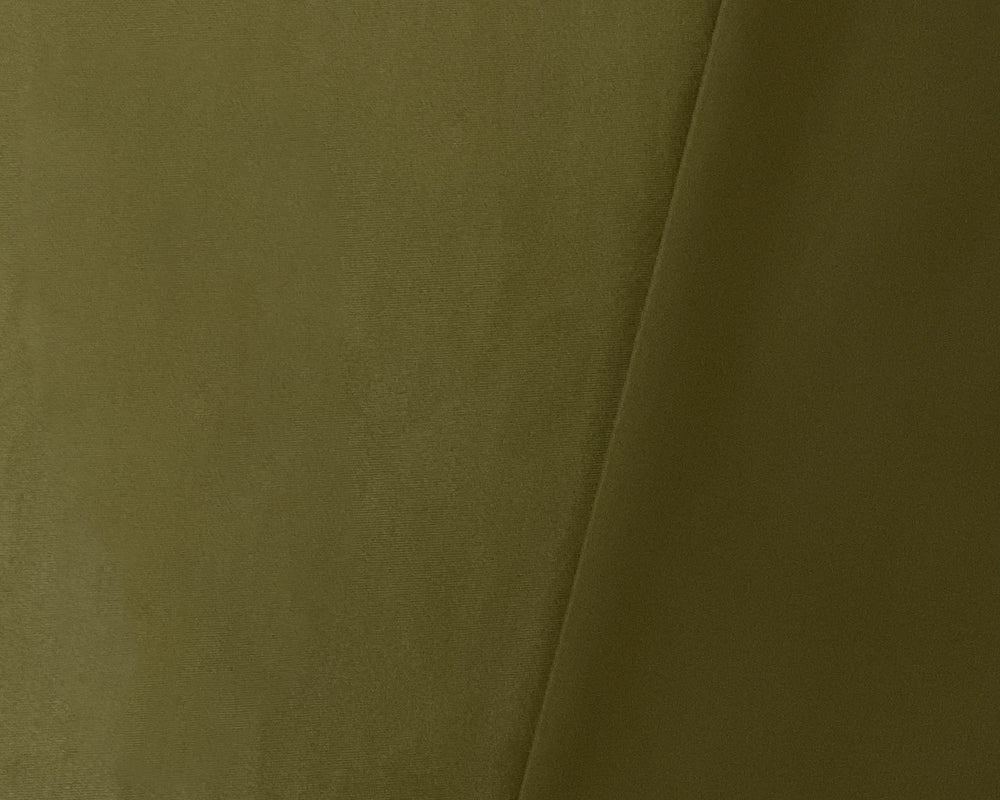 Green Nylon Spandex Satin Tricot Knit Famous Maker Yoga Fabric - Image 2