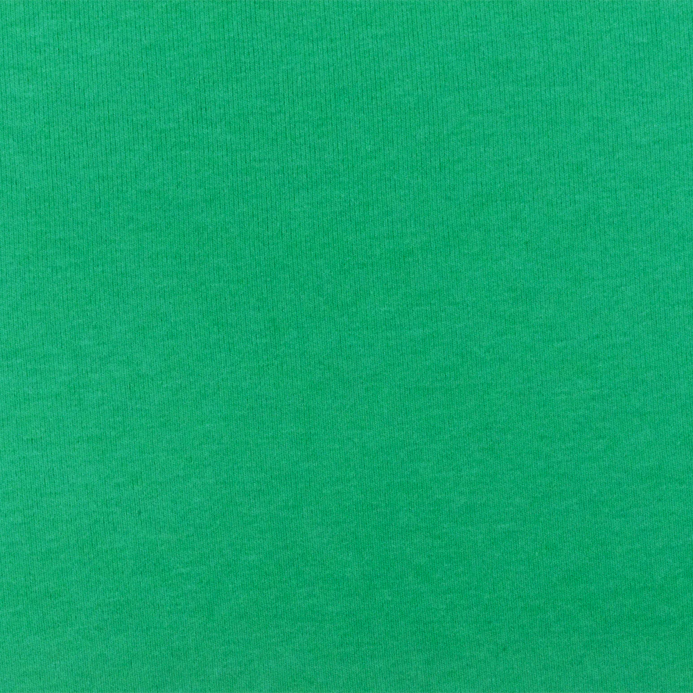 Green Organic Cotton Poly Stretch Spandex Solid 1x1 Rib Knit Fabric - Image 4