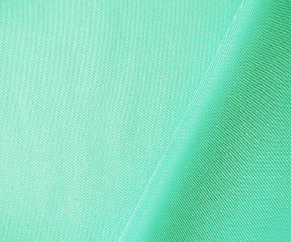 Green Poly Spandex Stretch Solid Stretch Lamour Woven Fabric - Image 2
