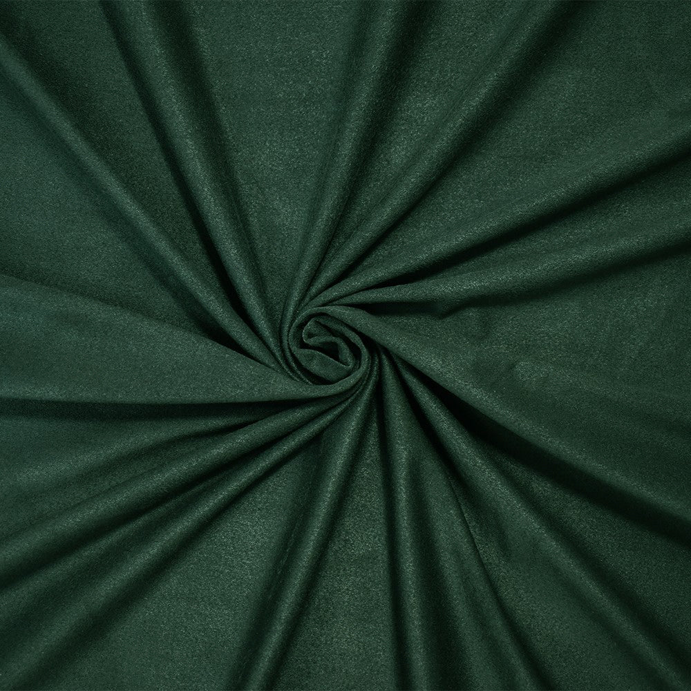 Green Stretch Spandex Solid Microsuede Knit Fabric