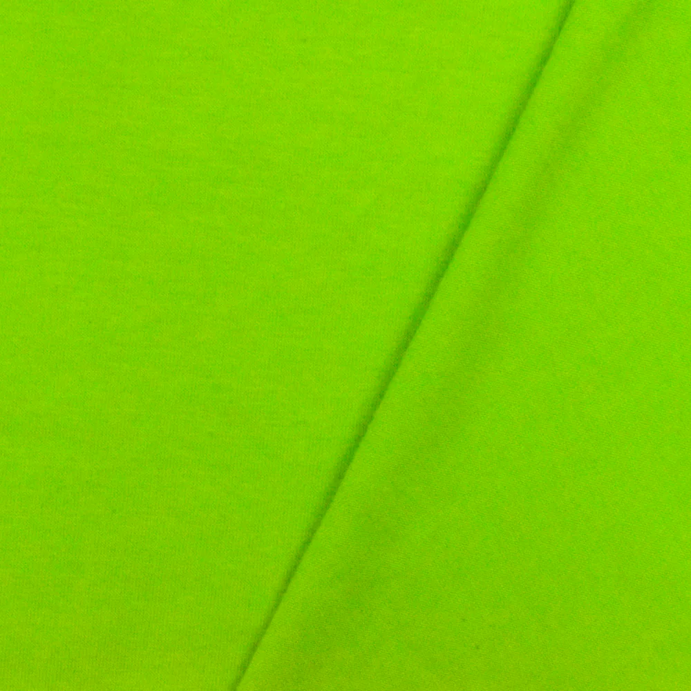 Greenery Green Solid Stretch Cotton Jersey Knit Fabric - Image 4