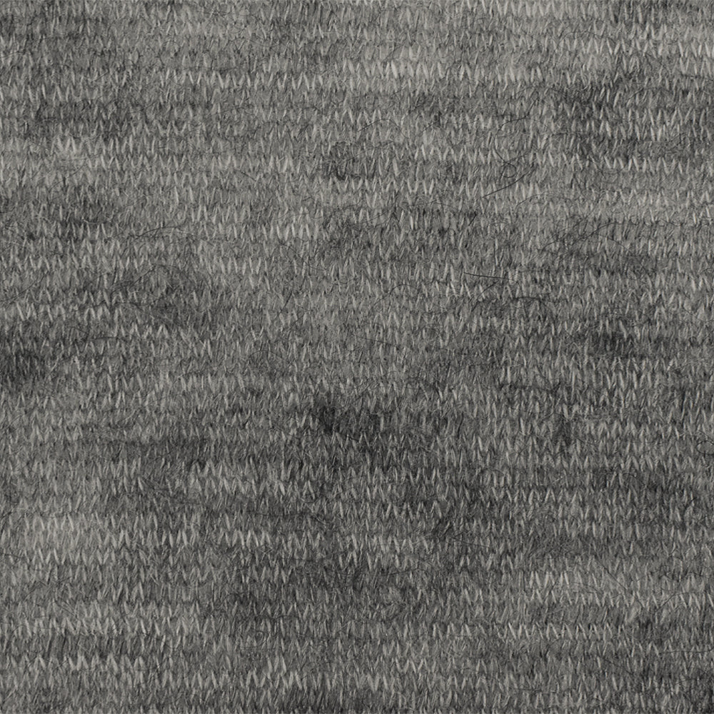 Heather Winter Gray Stretch Poly-Wool Jersey Knit Fabric - Image 3