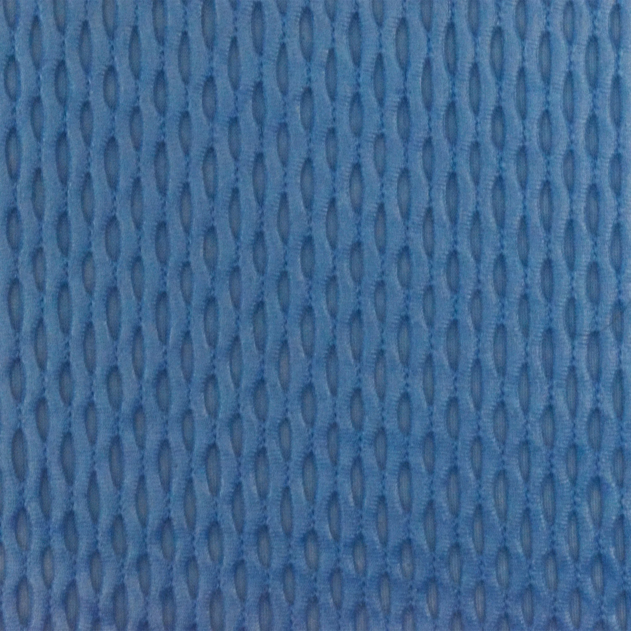 Hero Blue Famous Maker Stretch 3D Mesh Yoga Activewear Fabric - Image 4