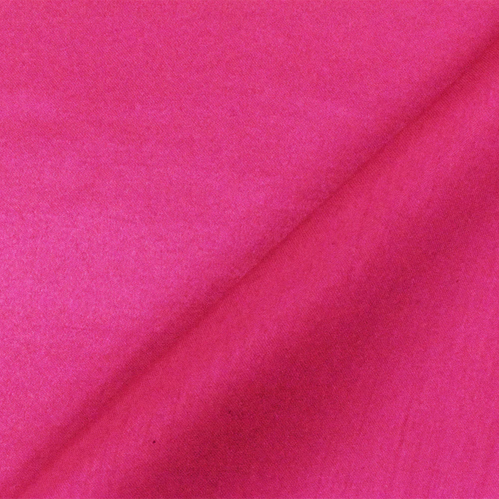 Hot Pink Solid Poly Antique Satin Woven Fabric - Image 2