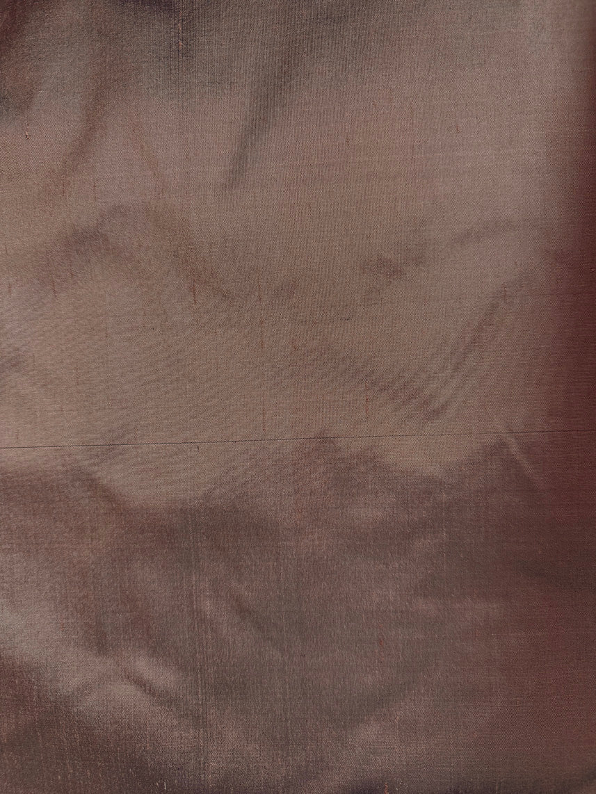 Iridescent Dark Gold Silk Dupioni Fabric - Image 3