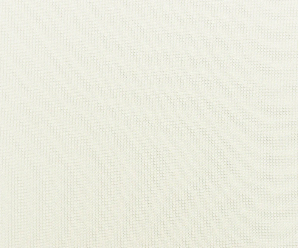Ivory Cotton Micro Grid Dobby Woven Fabric - Image 2