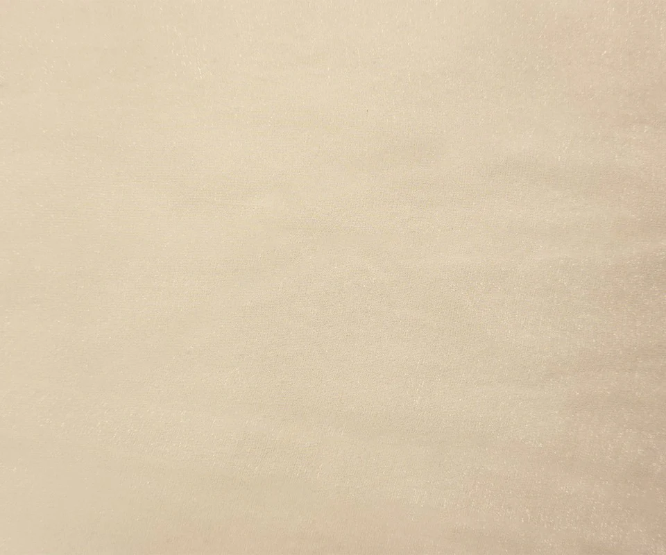 Ivory Silk Metallic Slub Chiffon Woven Fabric - Image 4