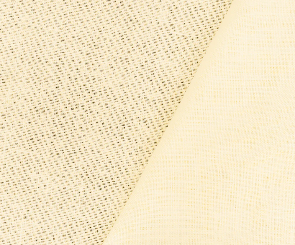 Ivory Spence Bryson Solid Slub Texture Irish Linen Woven Fabric - Image 2