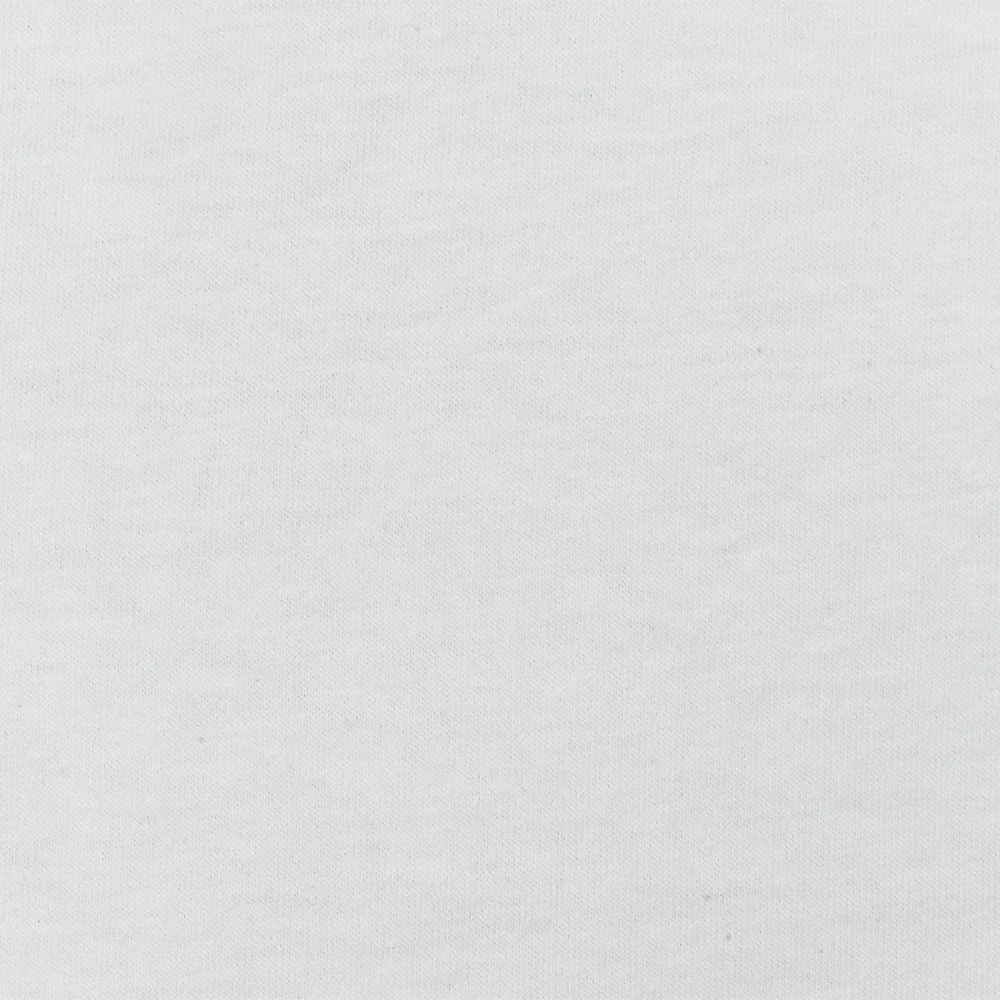 Just White Solid Stretch Rayon Jersey Knit Fabric - Image 3