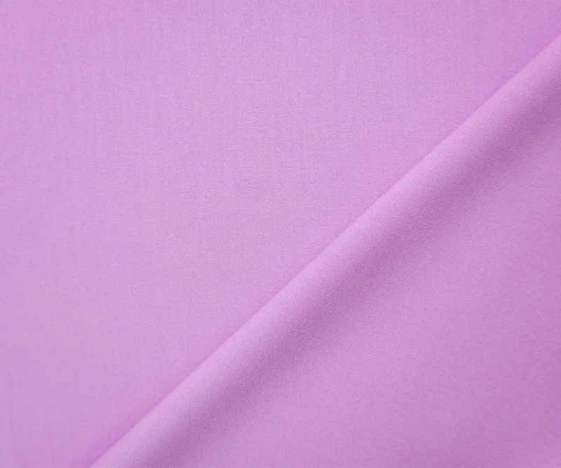 Lavender Purple Poly Rayon Stretch Solid Woven Suiting Fabric - Image 2