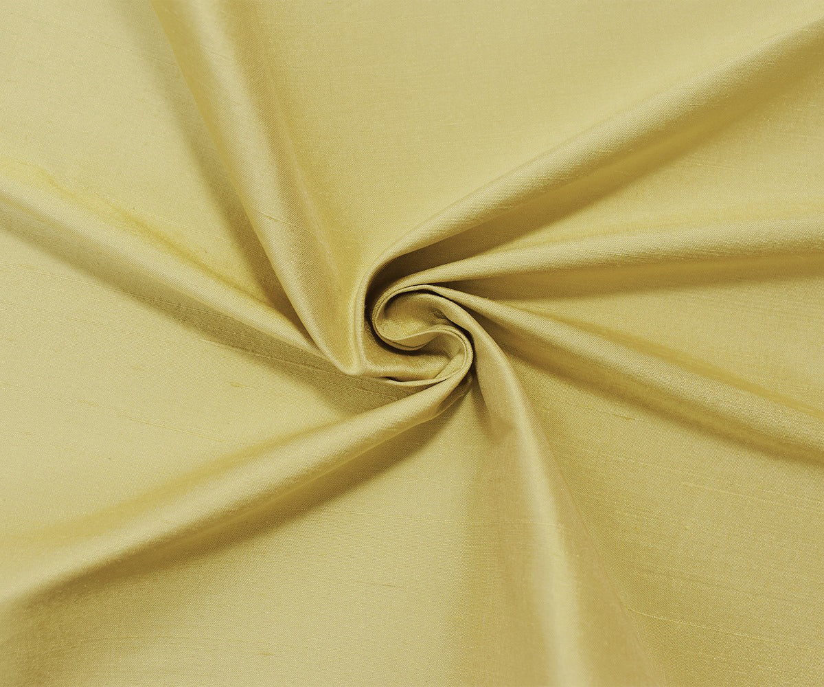 Light Beige-Pearl Silk Iridescent Dupioni Woven Fabric - Image 3