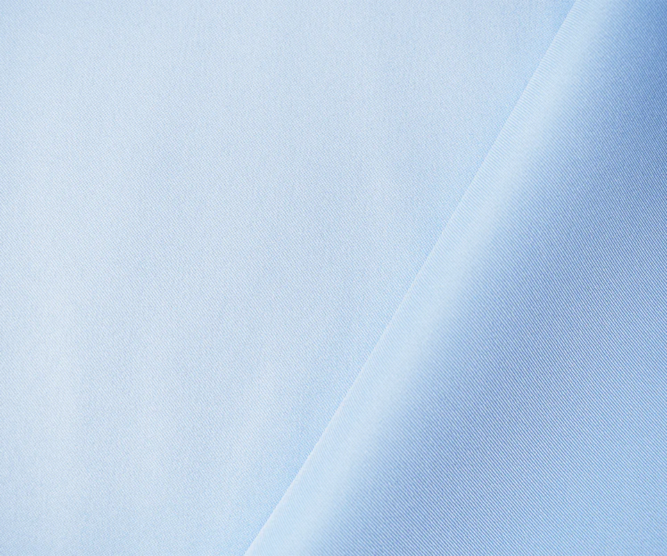 Light Blue Poly Spandex Stretch Solid Stretch Lamour Woven Fabric - Image 2