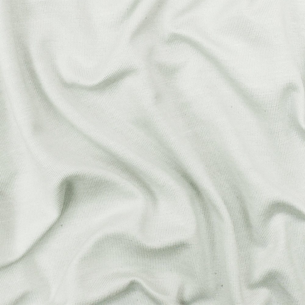 Light Gray Solid Stretch Spandex Rayon Modal Jersey Knit Fabric - Image 2