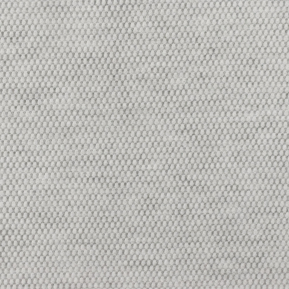 Light Gray-White Mini Honeycomb Stretch Knit Fabric