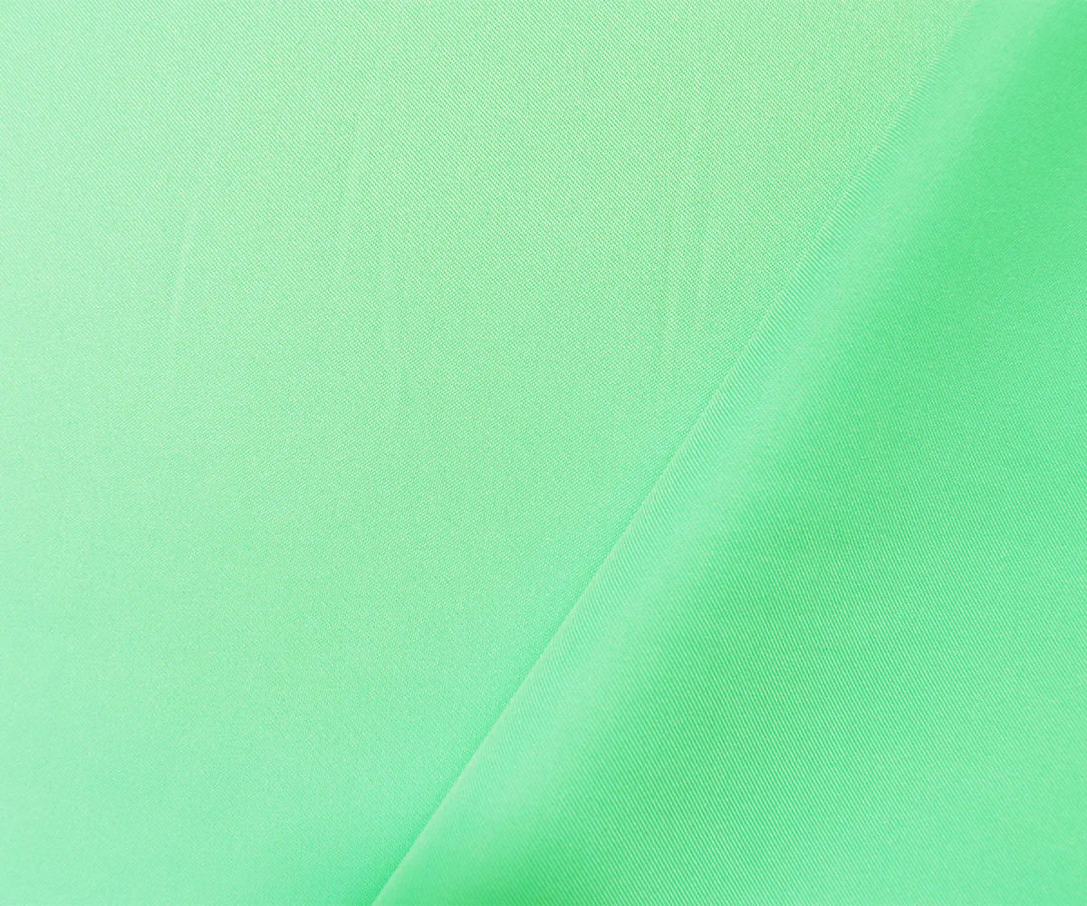 Light Green Poly Stretch Spandex Lamour Solid Satin Woven Fabric - Image 2