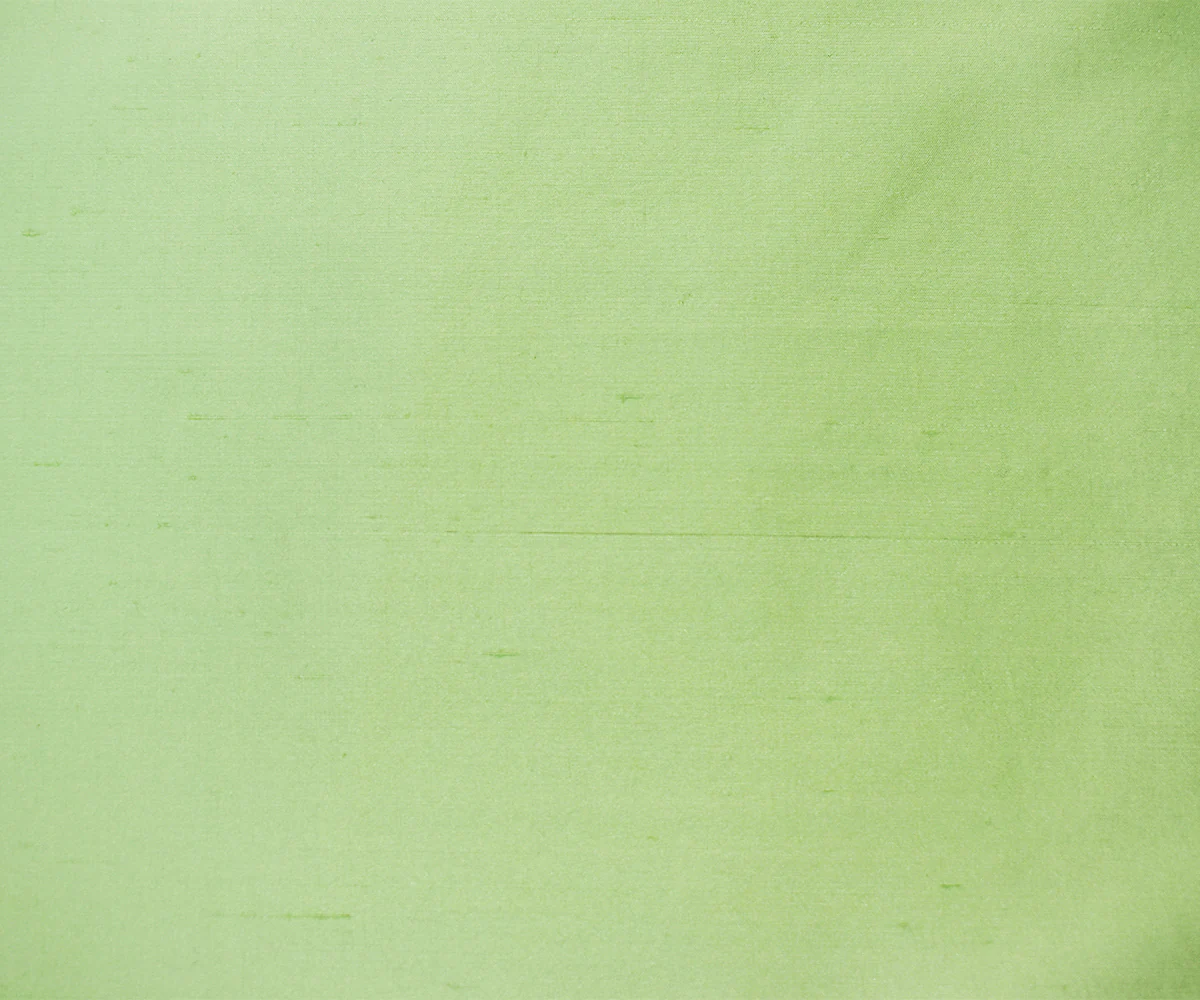 Light Mint Green-Pearl Silk Iridescent Dupioni Woven Fabric - Image 4