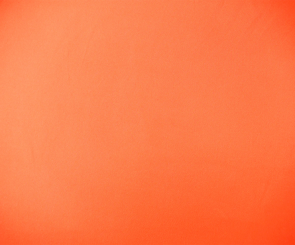 Light Neon Orange Poly Stretch Spandex Lamour Solid Satin Woven Fabric - Image 4