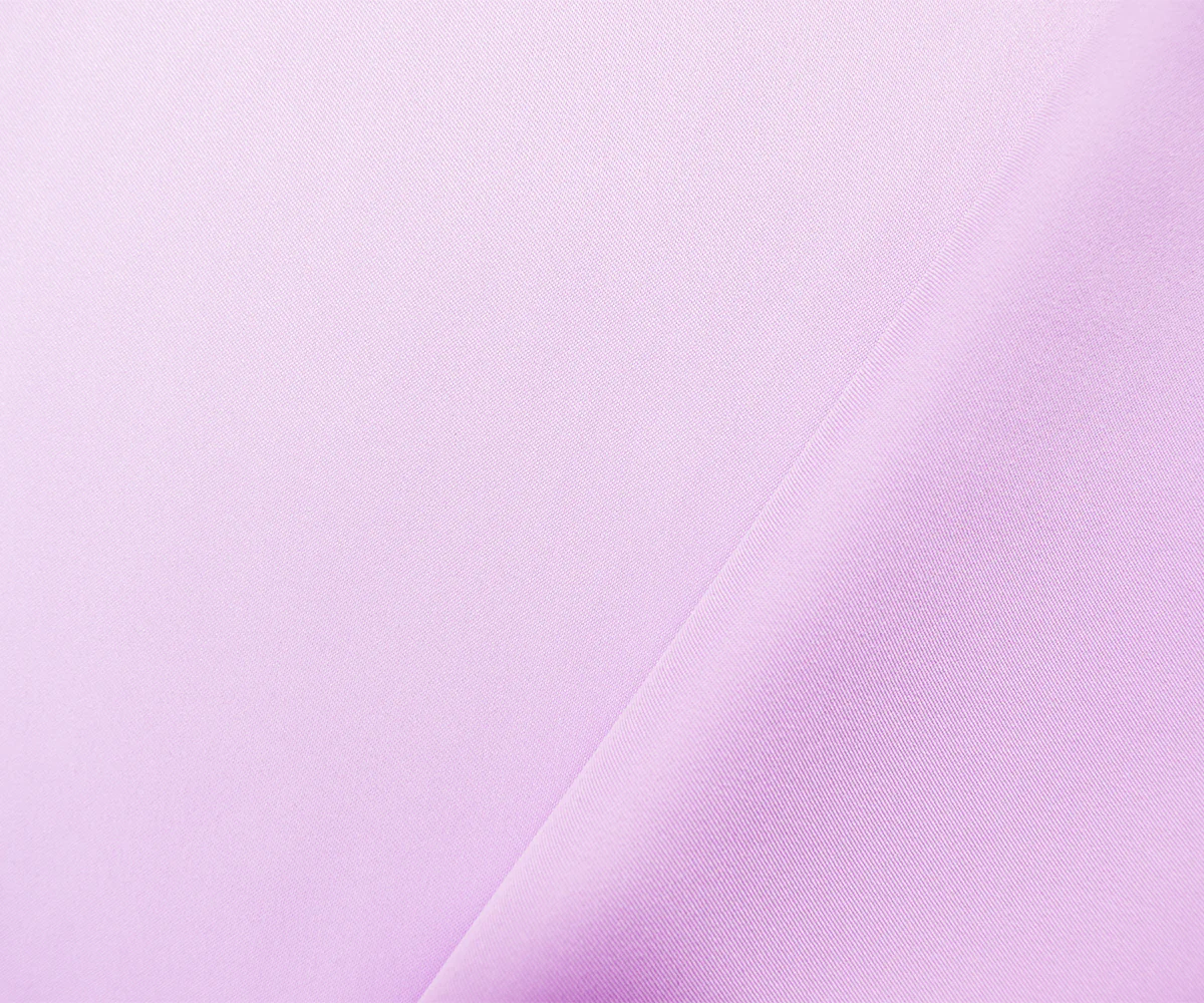Light Purple Poly Stretch Spandex Lamour Solid Satin Woven Fabric - Image 2