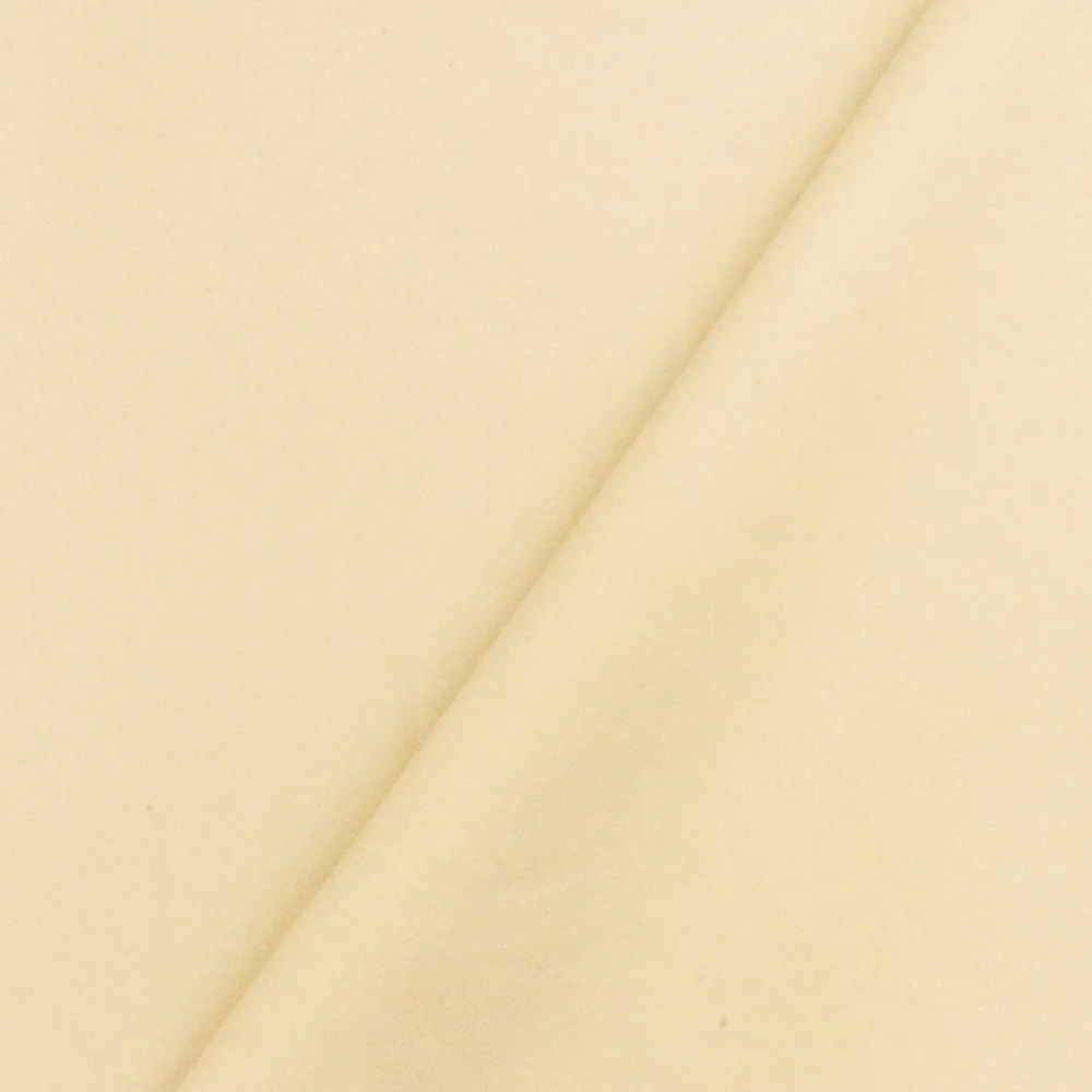 Light Tea Beige Cotton Twill Woven Fabric - Image 3