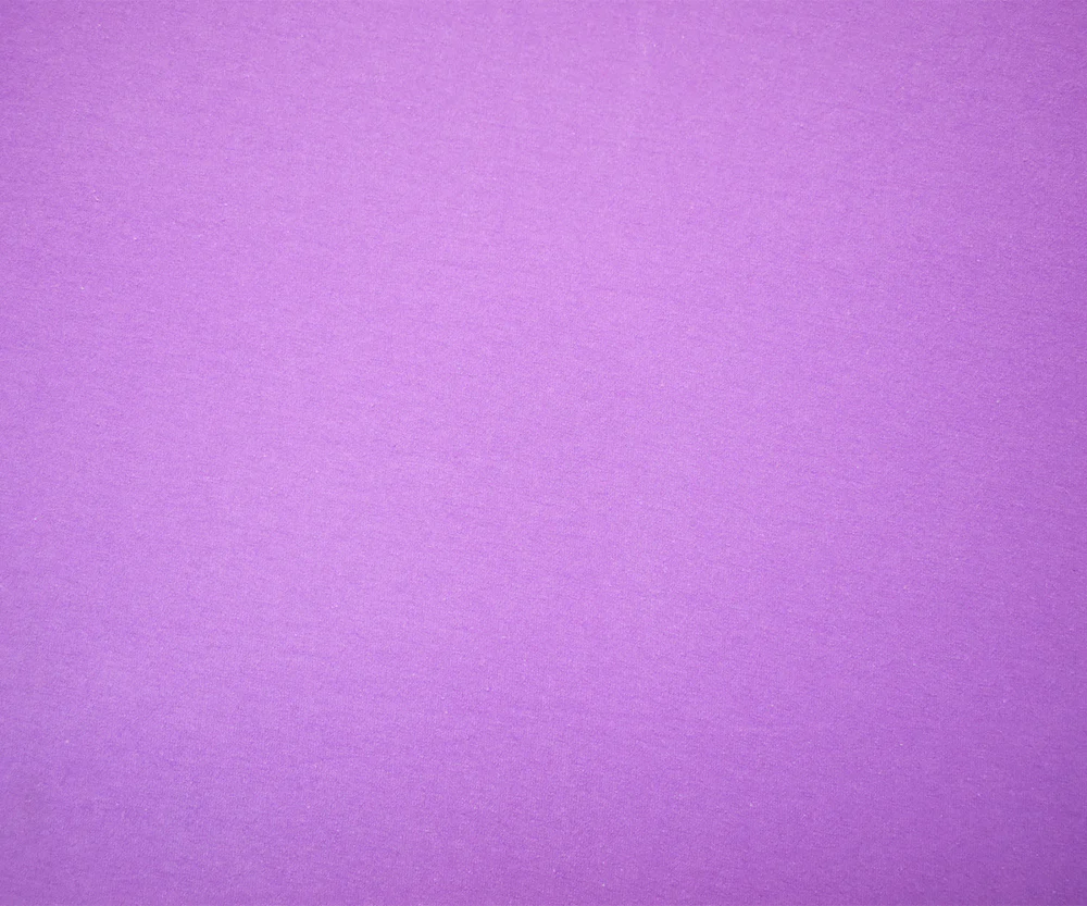 Lilac Purple Solid Cotton Spandex Knit Fabric - 10 oz - Reorderable - Image 3