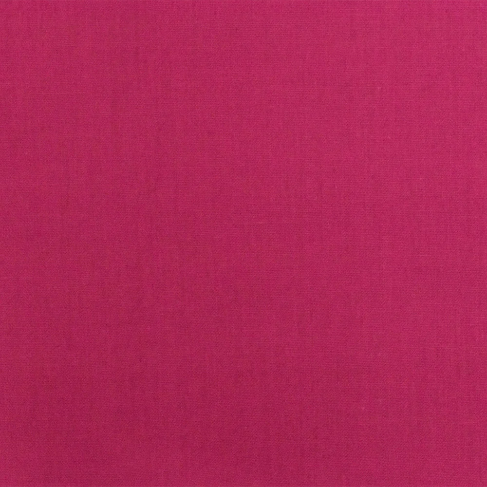 Magenta Pink Solid Polyester Broadcloth Woven Fabric - Image 4